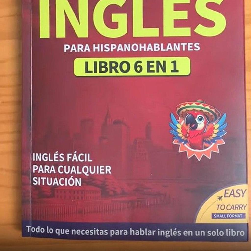 Anfänger Englisch Buch 6 in 1 Spanische Ausgabe Englisches Arbeitsbuch Einfache Sprachlernwörterbücher Lernmaterialien zum Lesen Schule