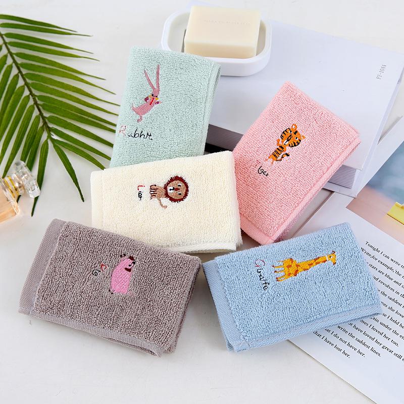 Soft Absorbent 32-Strand Cotton Baby Towel 25x25cm - Ideal for Face and Hand Washing