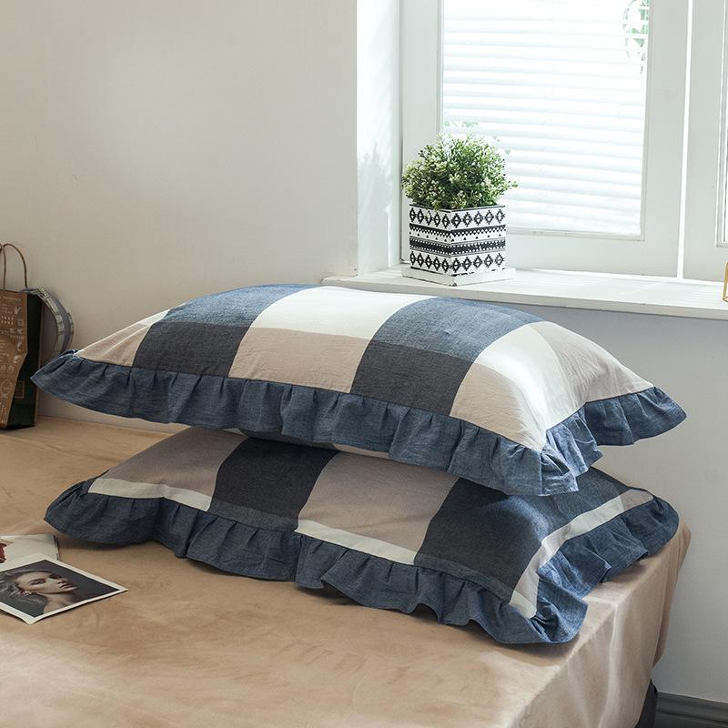 A Class Washable Cotton Pillowcase Set Of 2 Pure Cotton Zippered Pillow Covers Soft And Breathable Pillowcases For Comfort And Style