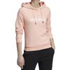 Adidas Sweatshirts Women's Glossy Powder Hooded Moderate Regular EI4636