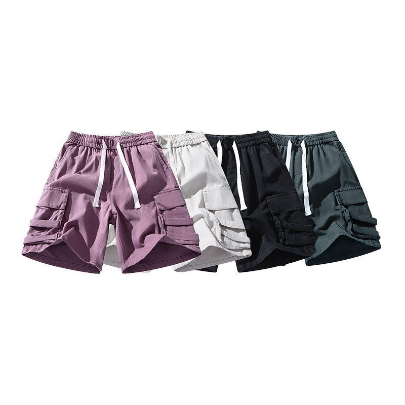 Chao Nan Da Men's American Style Casual Cargo Shorts - Loose Fit Outdoor Sports Pants