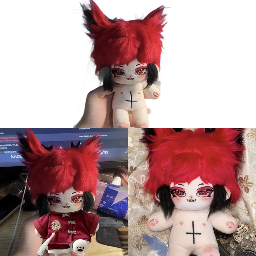 Hazbin Hotel Alastor Radio Demon Plush Doll With Removable Clothing For Teens And Collectors