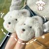 Puppy cotton slippers women's 2025 new indoor home winter warm non-slip student dormitory stepping on shit cotton mop