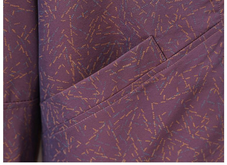 Spring & Autumn 2026 Stylish Lapel Zipper Jacket for Middle-Aged Mothers