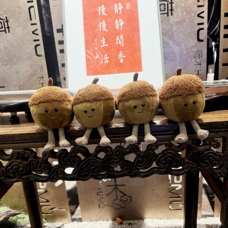 Новая детская игрушка Желудь Фундук Симуляция Милые плюшевые куклы Украшения