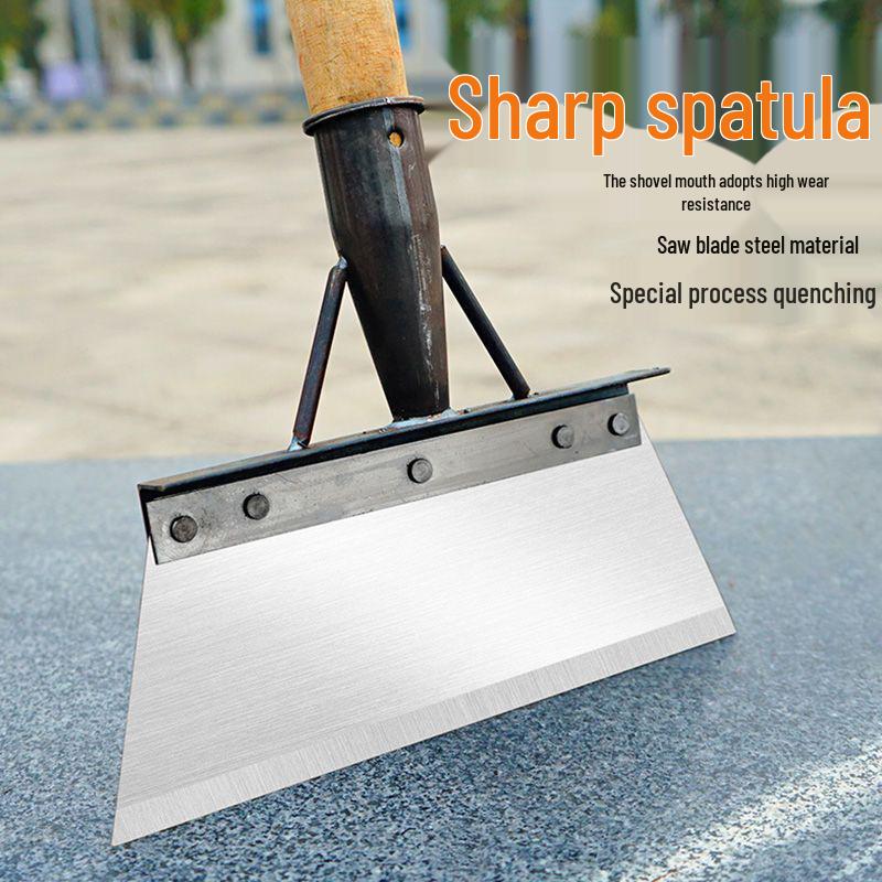 Multi-Purpose Manganese Steel Shovel: Snow, Cleaning, Aquaculture, Agriculture, & Manure Removal Blade