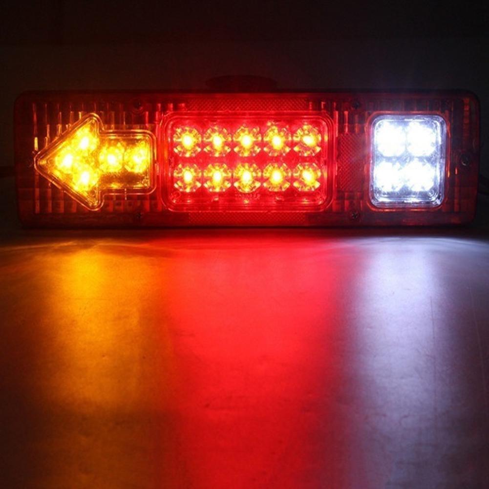 Cars Auto Parts Agricultural Motorized 24V 12V Vehicle Light Three-Wheeled LED Taillight Truck