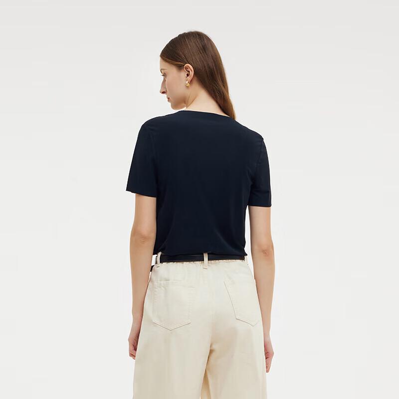 GOELIA Autumn Modal V-Neck Unisex T-Shirt 1C9L0B200