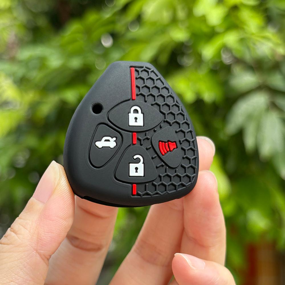

Key Fob Cover Protection For Toyota Corolla Rav4 Porte 2010G Camry Icon Corolla E150 Vitz 2005 Yaris Auris Camry 40 Keychain