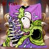 Rat Fink 2D Flat Pattern Flannel Blanket High quality All Seasons Warmth and Comfort Perfect for Christmas Gifts.MMT0918353