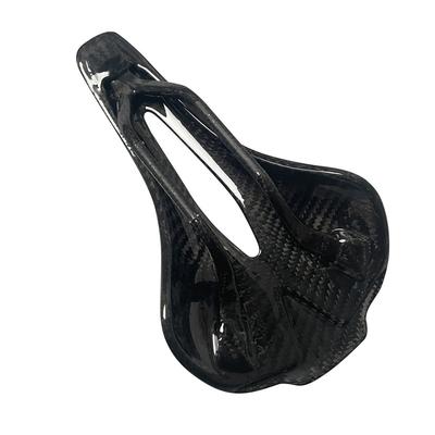 The Same Ultra-light Full Carbon Fiber Bicycle Seat Cushion Mountain Road Bike Saddle Leather Seat Cushion Hollow