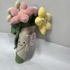 Adorable Floral Plushie Doll Soft Short Plush Stuffed Toy Figurine 16 Inches