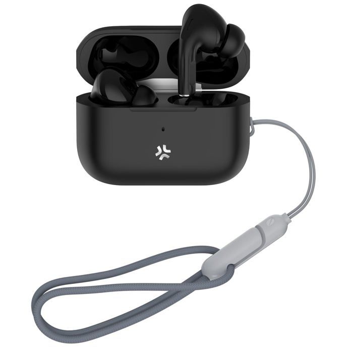 Harmony True Wireless Bluetooth Écouteur Intra-auriculaire ANC+ENC Noir
