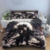 Set di Biancheria da Letto con Copripiumino e Federe, Morbido e Confortevole, Decorazione Dark Knight, Inclusi 1*Copripiumino & 2*Federe, Regalo