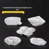 Elegant 3-Compartment Melamine Dipping Dish