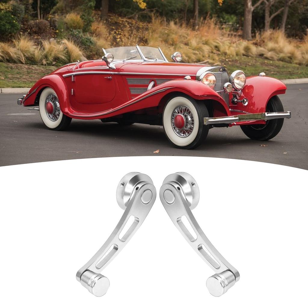 Mâner de fereastră din aliaj, înălțător, manivelă, potrivit pentru mașină clasică, manivelă, înălțător pentru fereastră, manivelă pentru fereastră