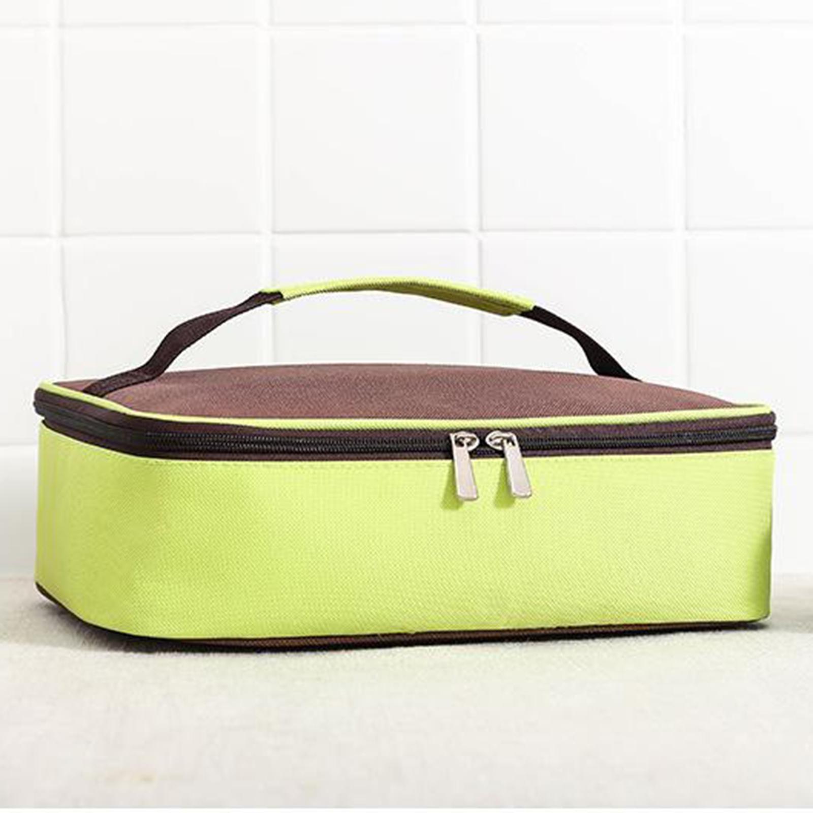 Портативные сумки для обеда, изолированные, прохладные, сумка-тоут для мужчин, женщин, работы, школы, путешествий зелёный