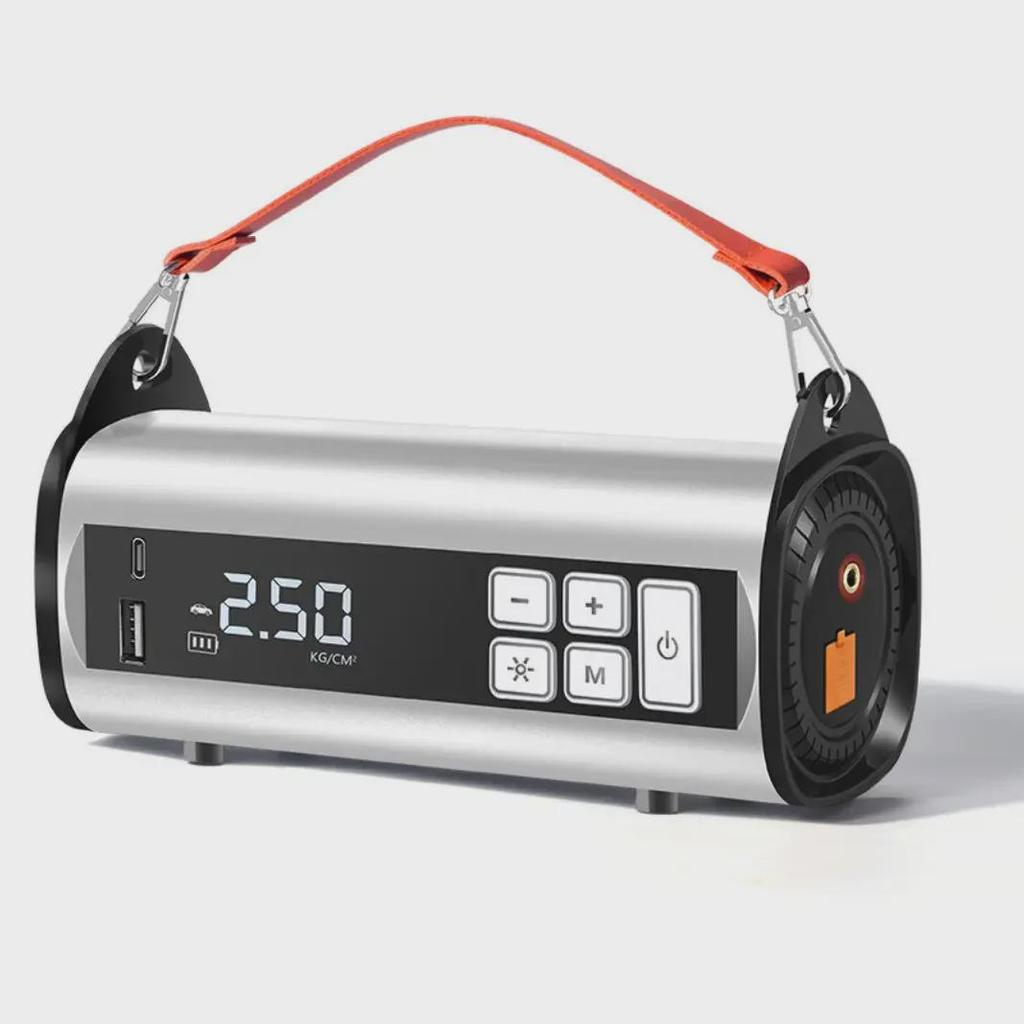 Multifunkční přenosná bezdrátová vzduchová pumpa na pneumatiky a startér do auta