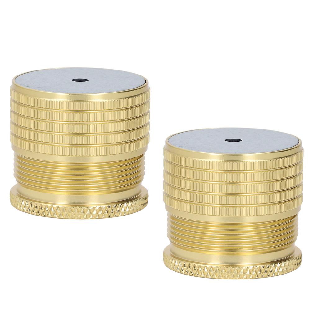 2 szt. Podwyższenie mebli 23 37mm Regulowane 50 500kg Nośność Stop Aluminium Podwyższenie Łóżka Sofy Stołu Noga Wspierająca Jasna