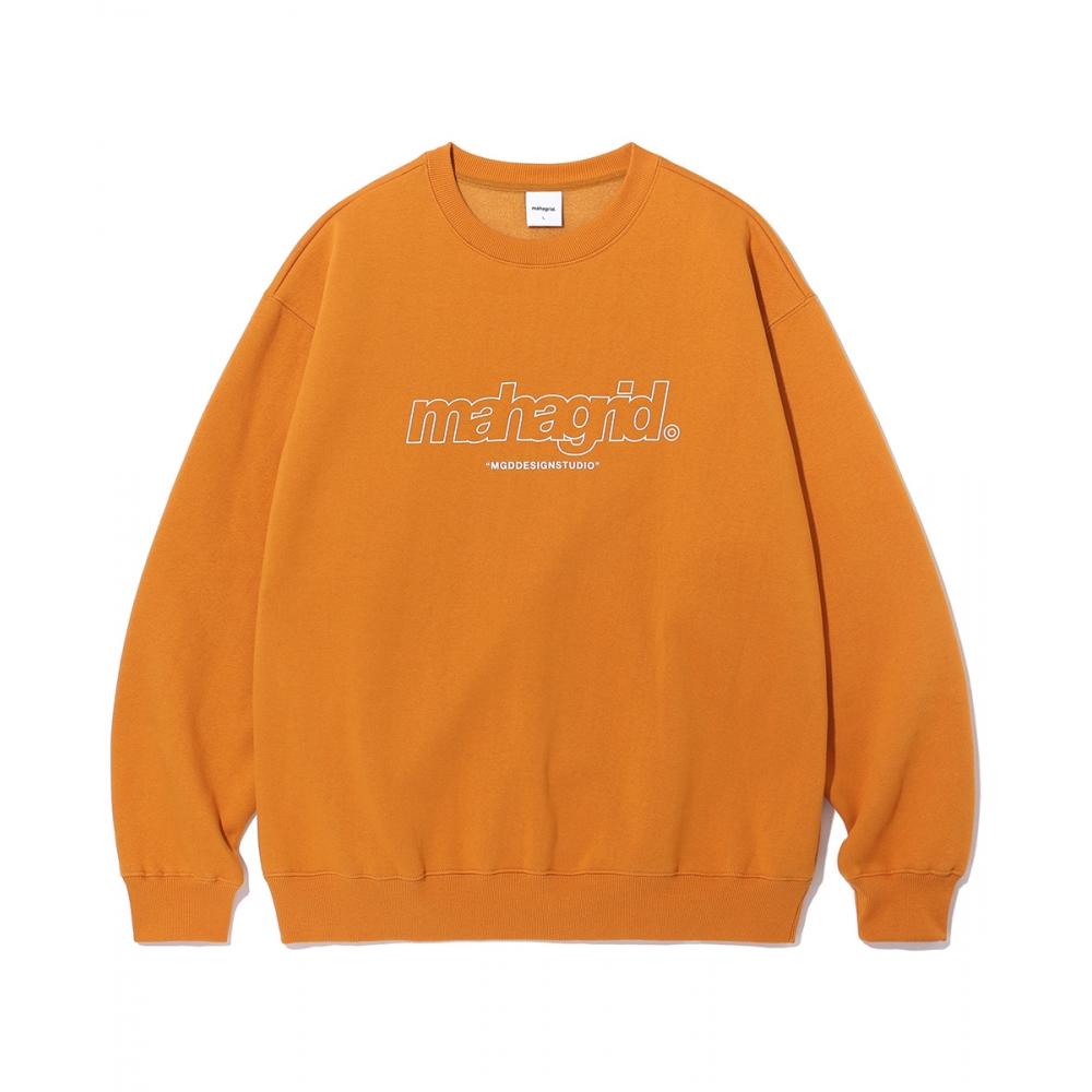 

MAHAGRID THIRD LOGO CREWNECK ORANGEMG2BSMM481A