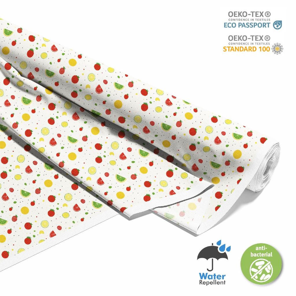 Outdoor Dekostoffe Oxford - Motiv Obst | Dx6415