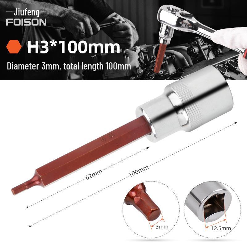 1/2" Electric Hex Socket Wrench and Screwdriver Bit Set