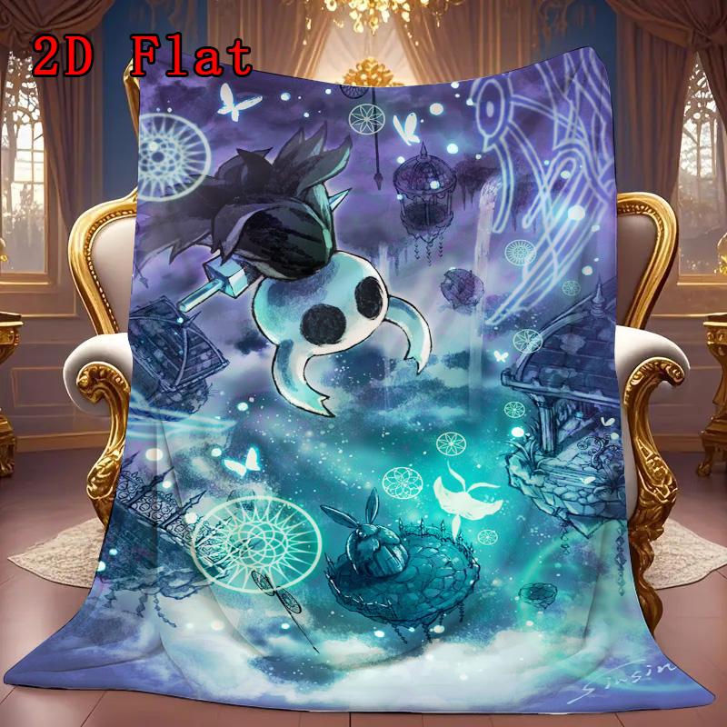 Cartoon Print 2D Flat Pattern Flannel Blanket High Quality All Seasons Warmth and Comfort Perfect for Christmas Gifts.PMT0914396