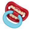 Baby Smile Teeth Pacifier Safe Practical Lightweight Baby Funny Teeth Pacifier for Nursery Bedroom