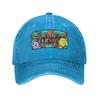 Smiling Friends Adult Swim Casual Baseball Cap  Kpop Rock Hip Hop Hats Summer Breathable Men Women Trendy Baseball Caps