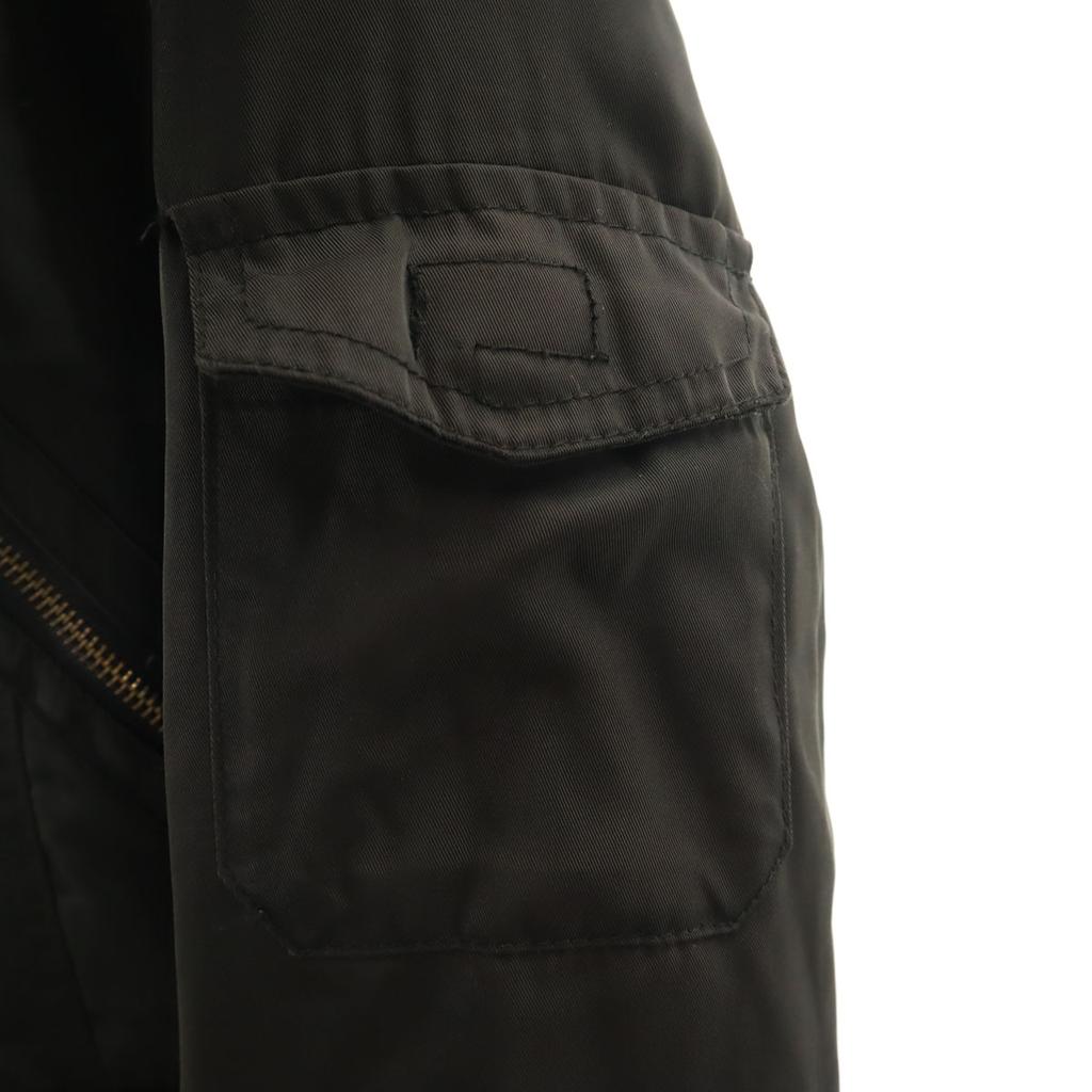 ZARA Mod coat M black Cotton filling Women Used