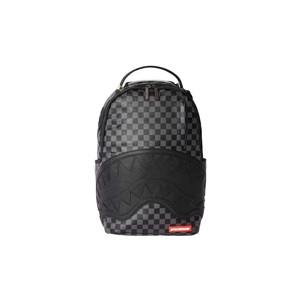 New SPRAYGROUND PVC Backpack Large Size Unisex Black W0715710