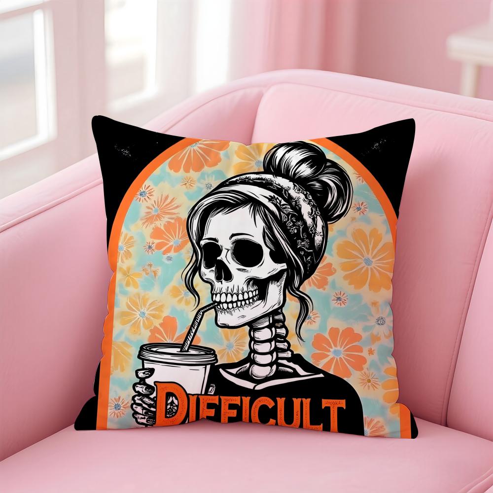Hot And Fashionable Printing Patterns Cushion Cover Linen Pillowcase Cover Soft Decor for Sofa Home Room