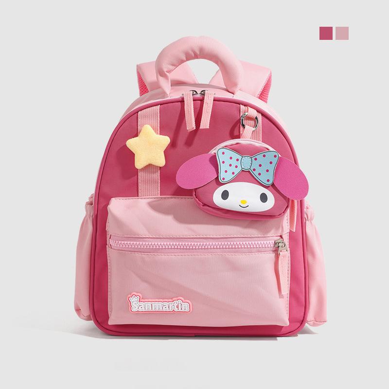 Kindergarten school bag girls children go out small backpack pink cute backpack girls bag Melody bag