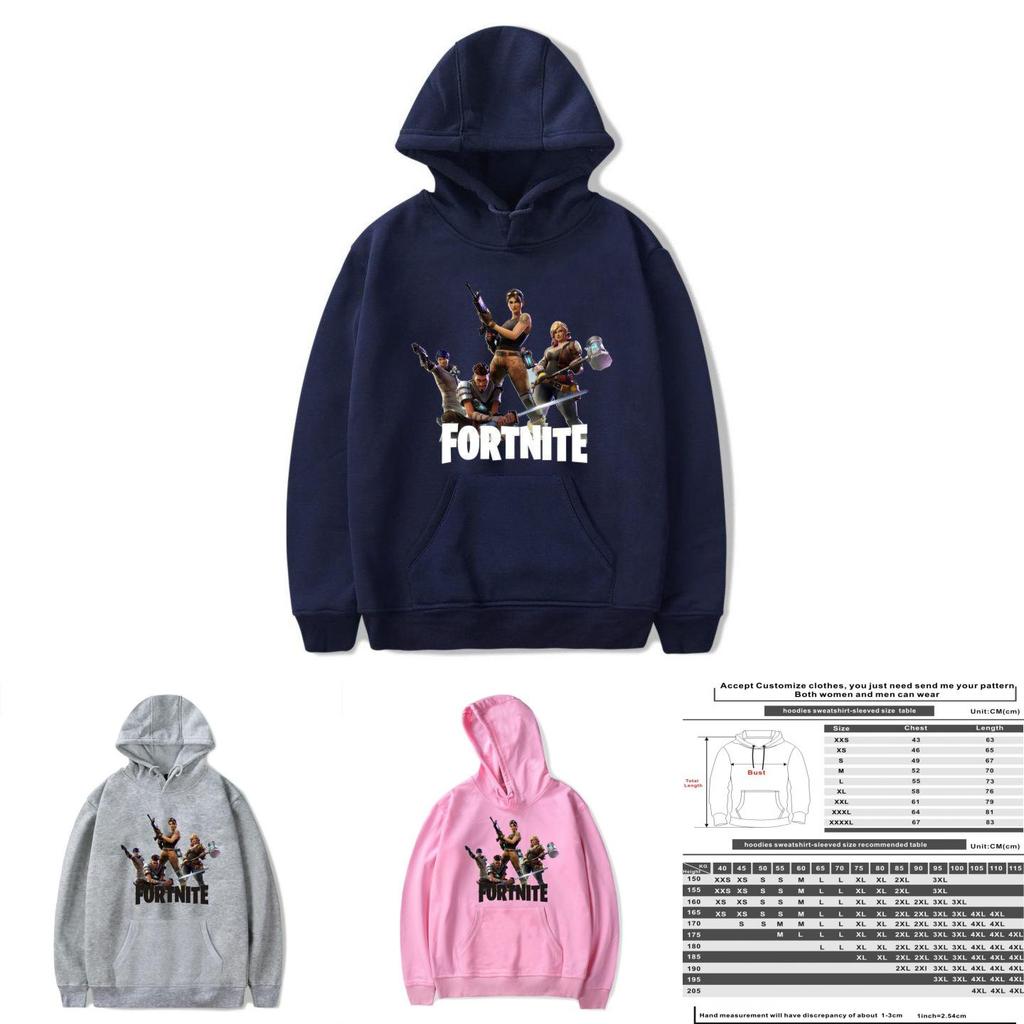 Hoodie Fortnite Sweatshirt For Women Men Hooded Pullover Hoodies Streetwear Tops