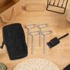 Ice Fishing Tent Drill Tool Universal Outdoor Camping Metal Tent Peg Stake Ice Fishing Shelter Drill Adapter For Outdoor Camping