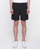 Nylon Elastic Waist Shorts_7.5 Inch [Black]