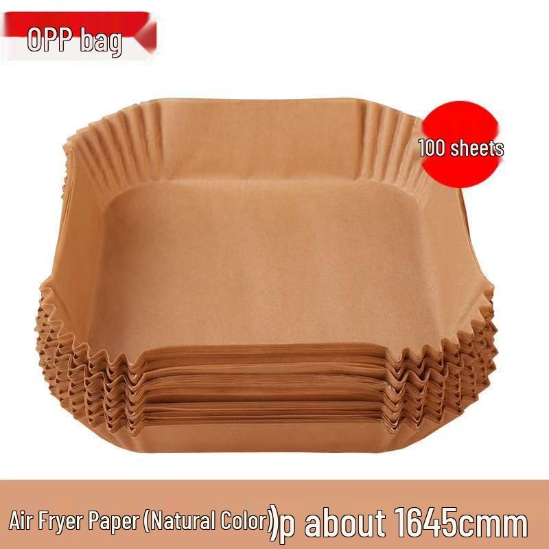 Ölfestes Silikon Heißluftfritteuse Backpapier Tablett Einlage