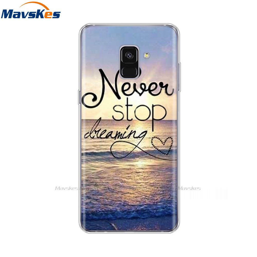 For Samsung Galaxy A8 2018 Case A530 Silicone Cover For Samsung A8 Plus 2018 A730 Soft TPU Case For Galaxy A8 A 8 Phone Shell