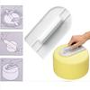 Plastic Cake Smoother DIY Fondant Cake Smoother Spatulas Scraper Polisher Tools Mold Cake Brush Baking Tools Kitchen Accessories