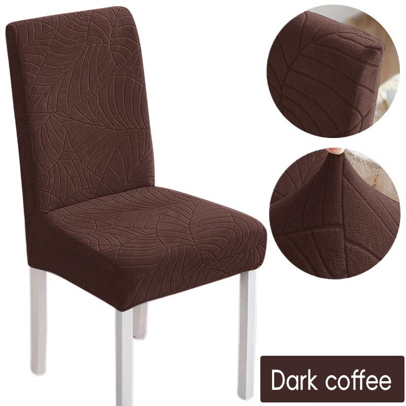 Genina Chair Covers Stretch Set Of 1/4/6 Waterproof Dust-proof Easy To Clean Apply To Dining Room Office Hotel Restaurant