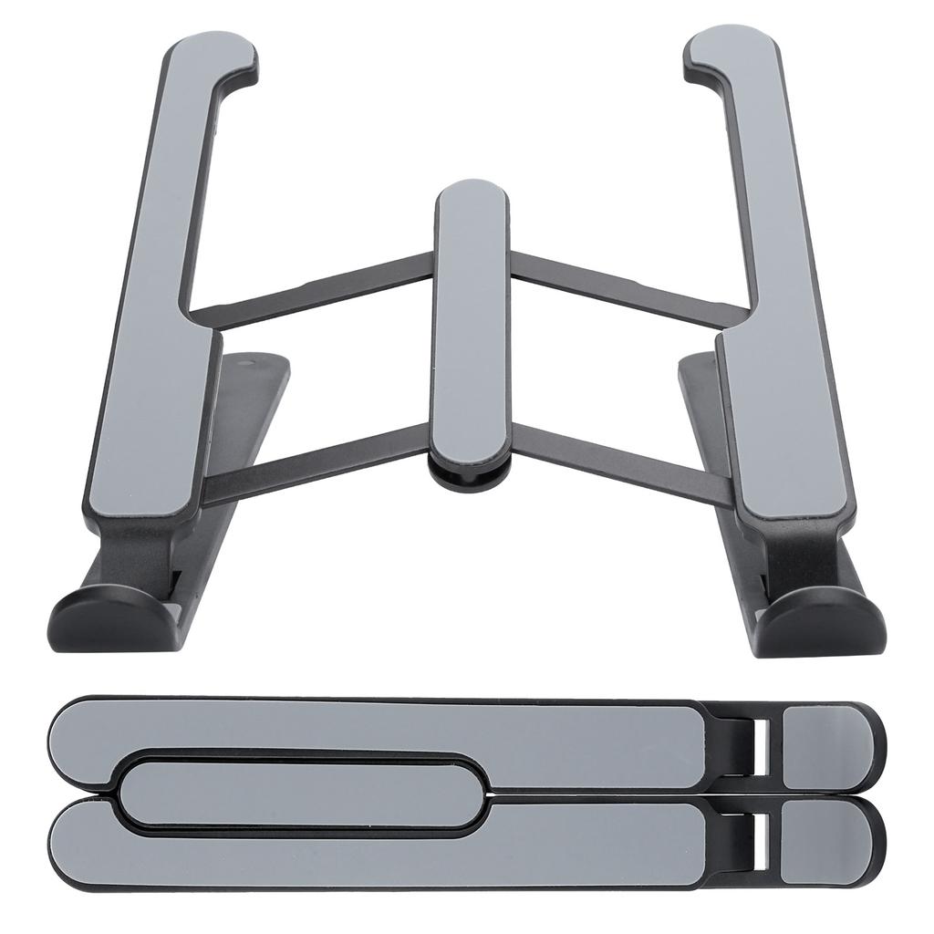 Notebook Stand MultiPosition Foldable Bracket 1117in Laptop Cooling Support Base Lift Riser(Black )