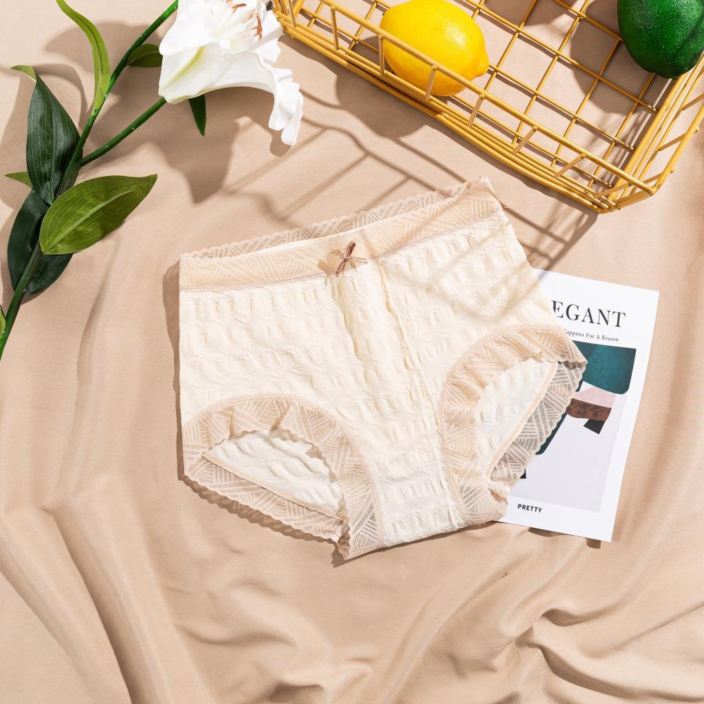 

Трусики с высокой талией, нижнее белье больших размеров для женщин, кружевные женские треугольные трусики M