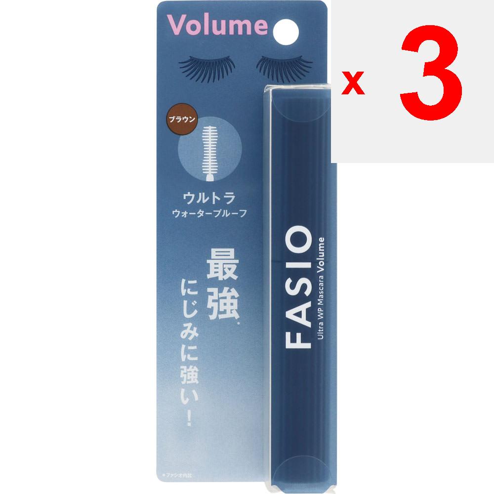 Kose Fatio Ultra WP Mascara Volume 02 Brown 6g Eye Makeup Mascara Apply As If Lifting Lashes. When Removing, We Recommend Fashio Mascara Remover. Eye