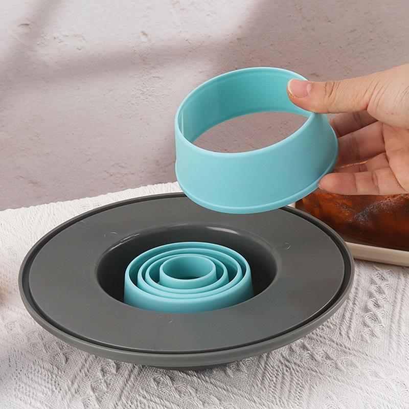 Rejilla Retráctil para Mangas Pasteleras Soporte para Mangas Pasteleras Para Llenado Fácil Soporte para Mangas de Glaseado Boquillas Puntas de Decoración Soporte