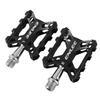 1 Pair 9/16" Spindles Folding Bike Pedals Sealed DU Bearings Bicycle Platform Pedals  Folding Bikes