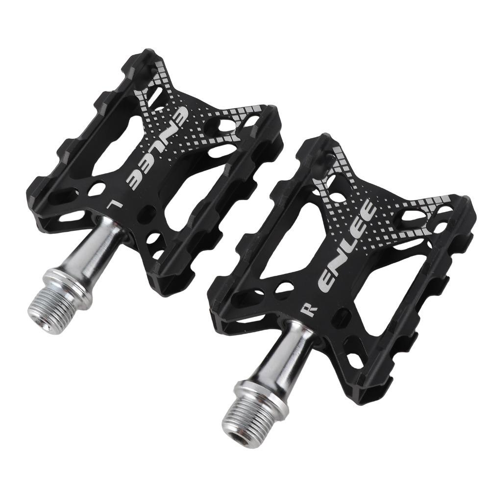 1 Pair 9/16" Spindles Folding Bike Pedals Sealed DU Bearings Bicycle Platform Pedals Folding Bikes