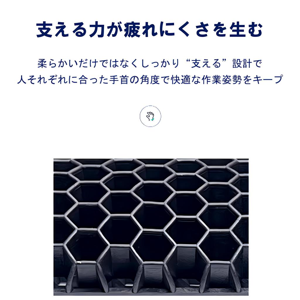 pad wrist rest armrest wrist cushion honeycomb silicone rubber keyboard pad mouse fatigue reduction mouse callus prevention x 11 15 x 8 cm [Small Lab]