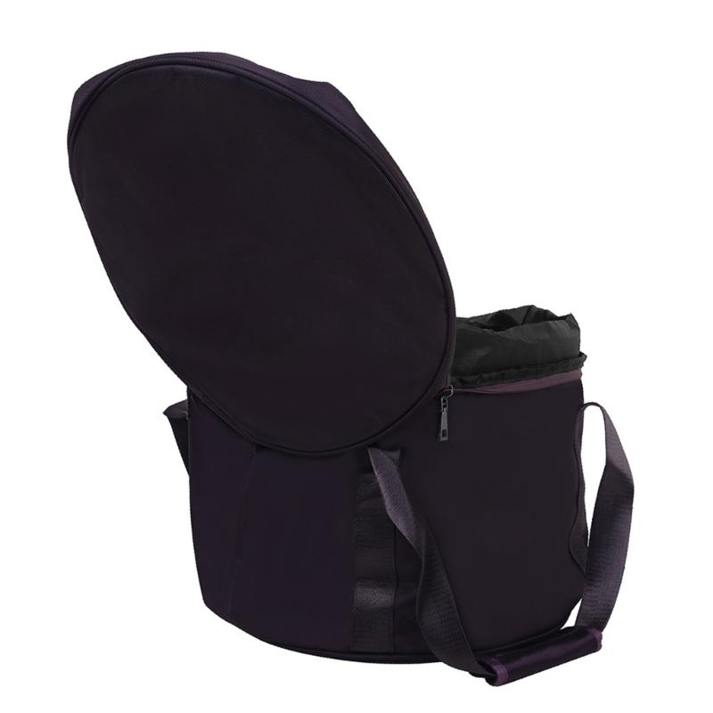 Portable Thicken Singing Bowl Carry Bag with Handle Carrying Cases Padded Travelling Bag Yoga Singing Bowl Carriers Bag