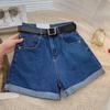 Apricot High-Waisted Women's Summer 2025 Slimming Wide-Leg Jeans