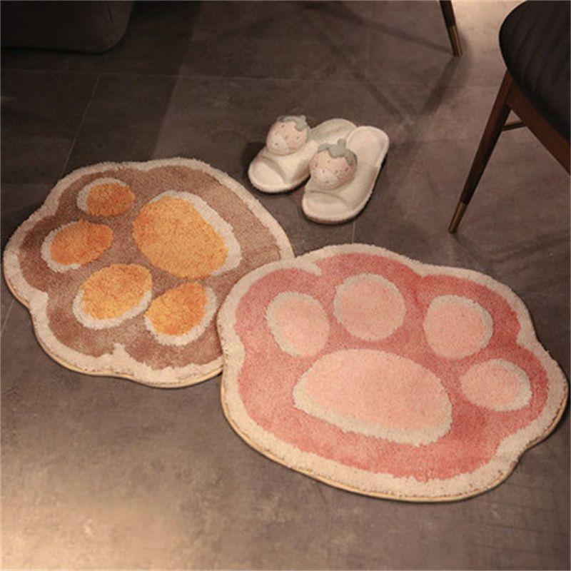 Bathroom Non-slip Mat Door Mat Bedroom Door Meow Claw Door Mat Household Carpet Absorbent Mat Bathroom Floor Mat